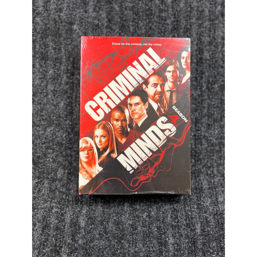 Criminal‎ Minds The Fourth Season 4 DVD Box Set 7-Disc CBS New Sealed